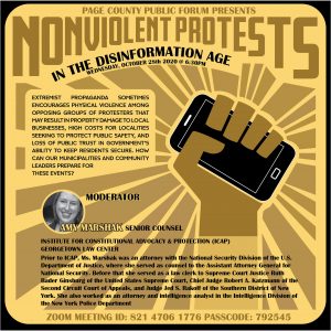 Nonviolent Protests in the Disinformation Age